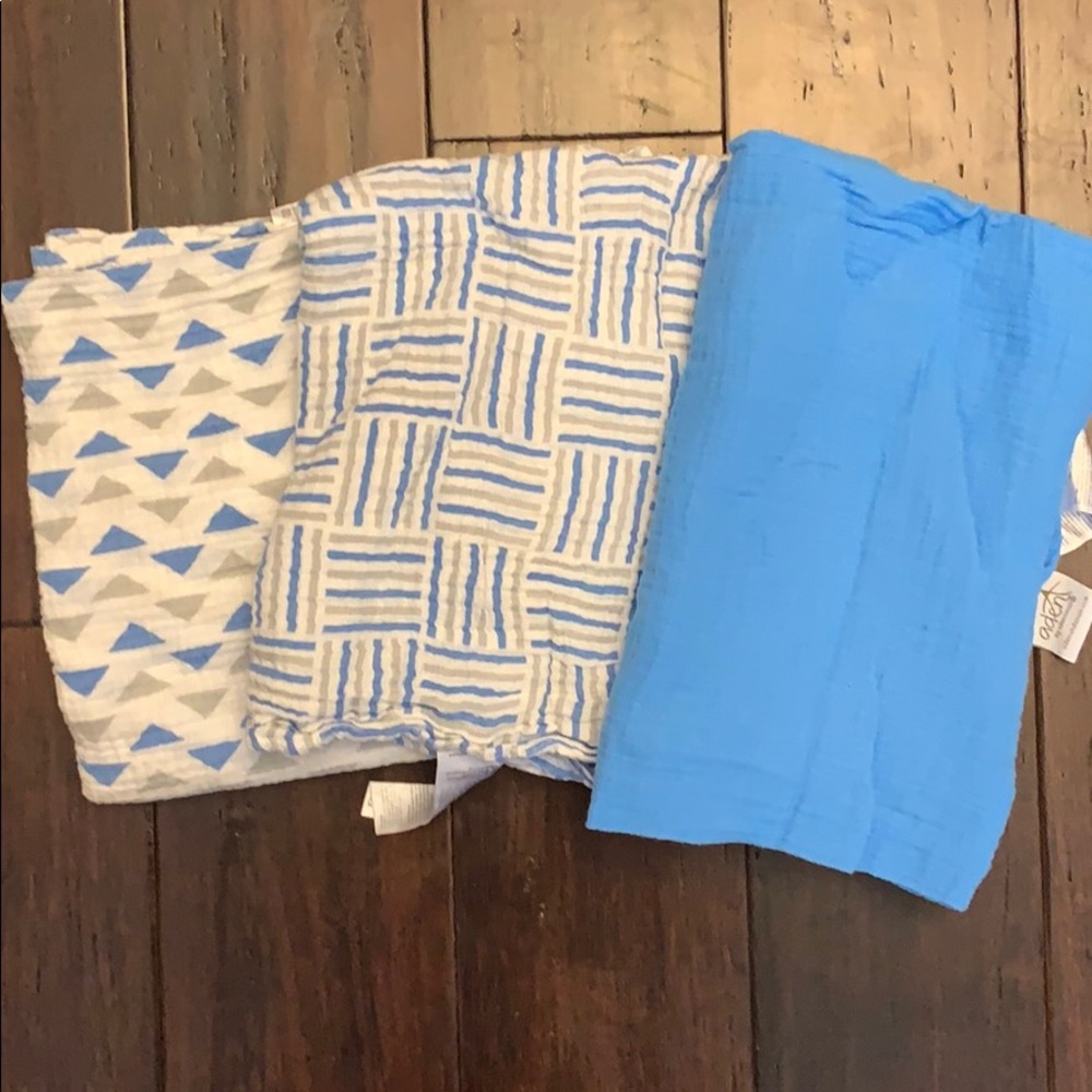 Aden + Anais muslin blankets